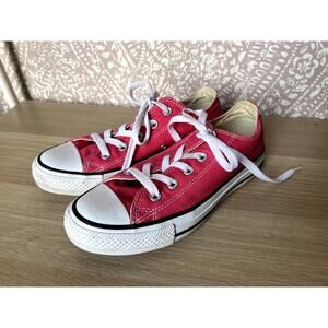 Converse All Star Chuck Taylor Bright Watermelon Pink Low Top Sneakers